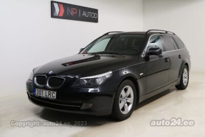 Osta käytetty BMW 525 Touring High Executive 3.0 160 kW 2009 väri musta Tallinnasta