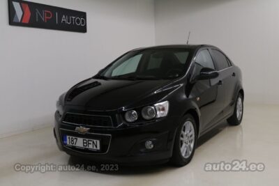 Osta käytetty Chevrolet Aveo 1.6 85 kW 2011 väri musta Tallinnasta
