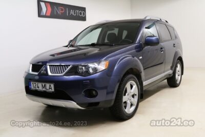 By used Mitsubishi Outlander 2.4 125 kW 2008 color blue for Sale in Tallinn