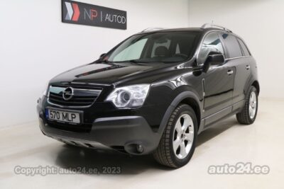 Osta käytetty Opel Antara Exclusive 2.0 110 kW 2008 väri musta Tallinnasta