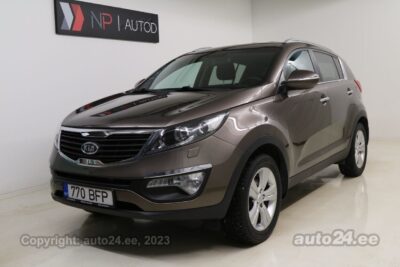 By used Kia Sportage 2.0 120 kW 2011 color brown for Sale in Tallinn