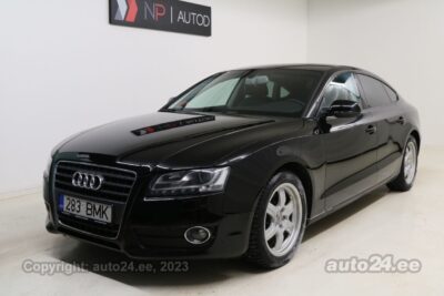 By used Audi A5 Sportback 2.0 132 kW 2010 color black for Sale in Tallinn