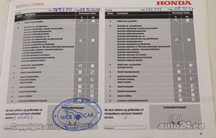 Osta käytetty Honda Accord 2.0 115 kW  väri  Tallinnasta