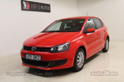 Osta kasutatud Volkswagen Polo Eco City 1.2 51 kW 2013 värv punane Tallinnas