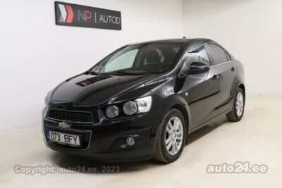 Osta käytetty Chevrolet Aveo City 1.6 85 kW 2012 väri musta Tallinnasta