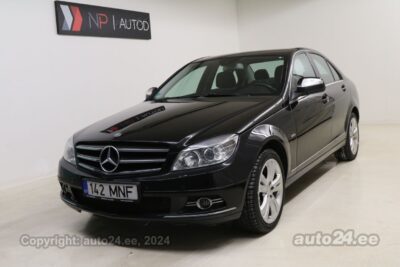 By used Mercedes-Benz C 200 Avantgarde 2.1 100 kW 2008 color black for Sale in Tallinn