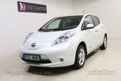 By used Nissan LEAF Zero Emission 80 kW 2012 color white for Sale in Tallinn