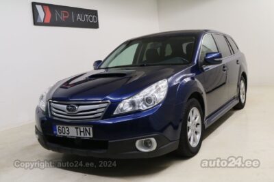 By used Subaru Legacy Comfortline 2.0 110 kW 2010 color blue for Sale in Tallinn