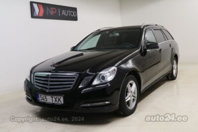 Osta käytetty Mercedes-Benz E 200 2.1 100 kW 2012 väri musta Tallinnasta