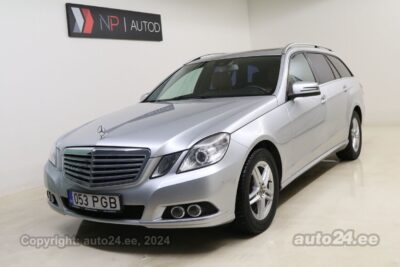Osta käytetty Mercedes-Benz E 220 Elegance 2.1 125 kW 2011 väri harmaa Tallinnasta