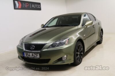 By used Lexus IS 250 Comfortline 2.5 153 kW 2006 color green for Sale in Tallinn