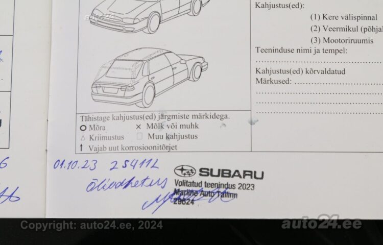 Osta kasutatud Subaru Legacy Comfortline 2.5 123 kW  värv  Tallinnas