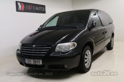 By used Chrysler Grand Voyager CRD 2.8 110 kW 2007 color black for Sale in Tallinn