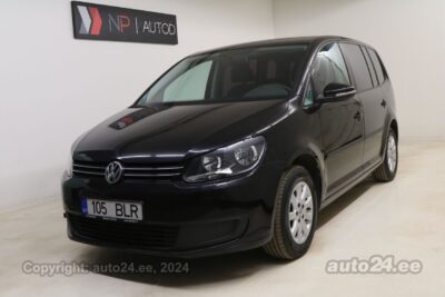 Osta käytetty Volkswagen Touran Family Edition 1.6 77 kW 2014 väri musta Tallinnasta