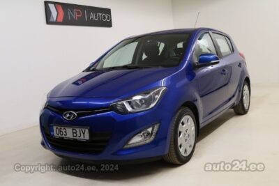 Osta käytetty Hyundai i20 i-Vision 1.4 74 kW 2013 väri sininen Tallinnasta