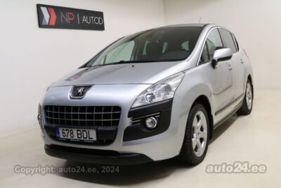 Osta kasutatud Peugeot 3008 Allure ATM 1.6 115 kW 2011 värv hõbedane Tallinnas