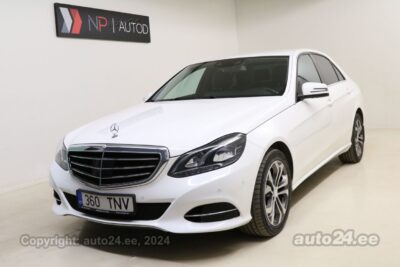 By used Mercedes-Benz E 220 Exclusive 2.1 125 kW 2015 color white for Sale in Tallinn