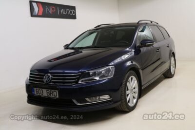 Купить б.у Volkswagen Passat Variant 1.4 90 kW 2012 цвет темно-синий года в Таллине