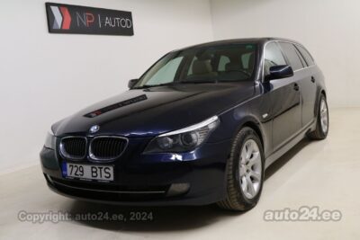 Купить б.у BMW 530 Facelift 3.0 173 kW 2007 цвет синий года в Таллине
