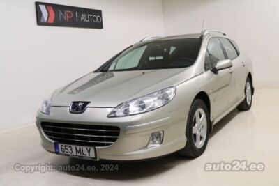 Купить б.у Peugeot 407 Estate Elegance 2.0 103 kW 2010 цвет бежевый года в Таллине