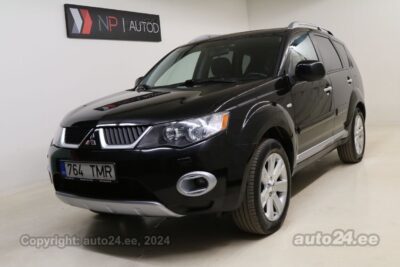 By used Mitsubishi Outlander Executive 2.2 115 kW 2009 color black for Sale in Tallinn