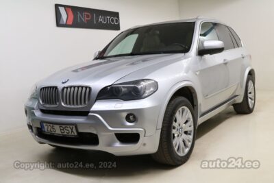 Купить б.у BMW X5 48i xDrive M-Pakett Executive 4.8 261 kW 2008 цвет серый года в Таллине