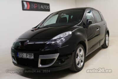 Купить б.у Renault Scenic Energy Privilege 1.9 96 kW 2011 цвет черный года в Таллине