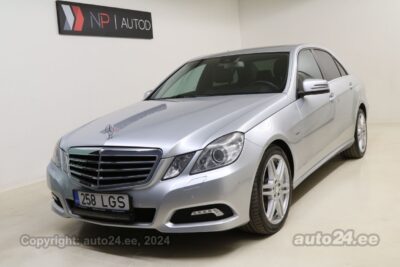 Osta käytetty Mercedes-Benz E 250 Avantgarde 2.1 150 kW 2009 väri harmaa Tallinnasta