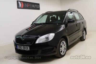 By used Skoda Fabia Greenline Comfort 1.2 77 kW 2013 color black for Sale in Tallinn