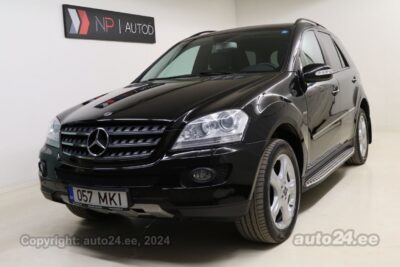 Купить б.у Mercedes-Benz ML 320 4Matic CDI 3.0 165 kW 2007 цвет черный года в Таллине