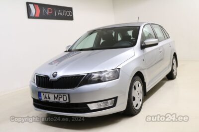 Osta käytetty Skoda Rapid City 1.2 63 kW 2015 väri hopea Tallinnasta