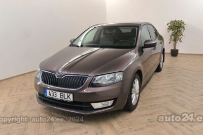 By used Skoda Octavia Comfortline 1.4 103 kW 2014 color brown for Sale in Tallinn