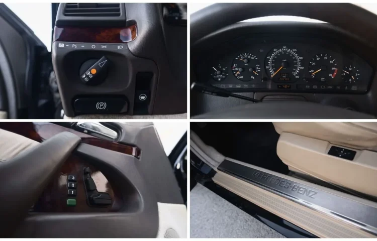Osta kasutatud Mercedes-Benz S-klass: S 500 1997 värv must Tallinnas