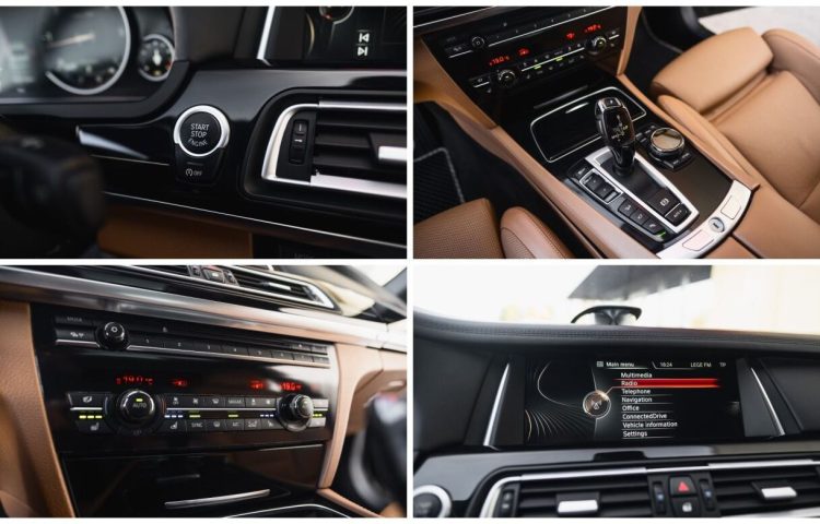 Osta käytetty BMW 7 seeria: 750 2014 väri black Tallinnasta