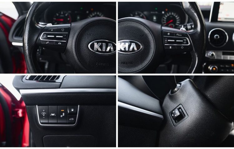 Osta kasutatud Kia Stinger 2018 värv punane Tallinnas